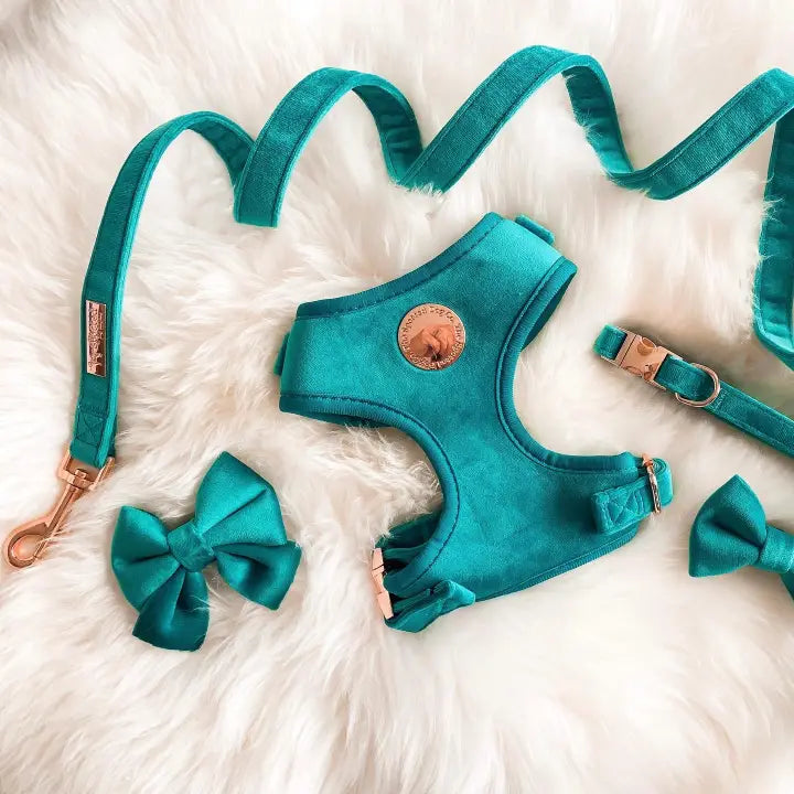 Jade Velvet Harness L