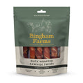 Bingham Farms Duck Wrapped Rawhide Twist Med 6pk 120g