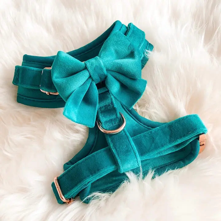 Jade Velvet Harness L