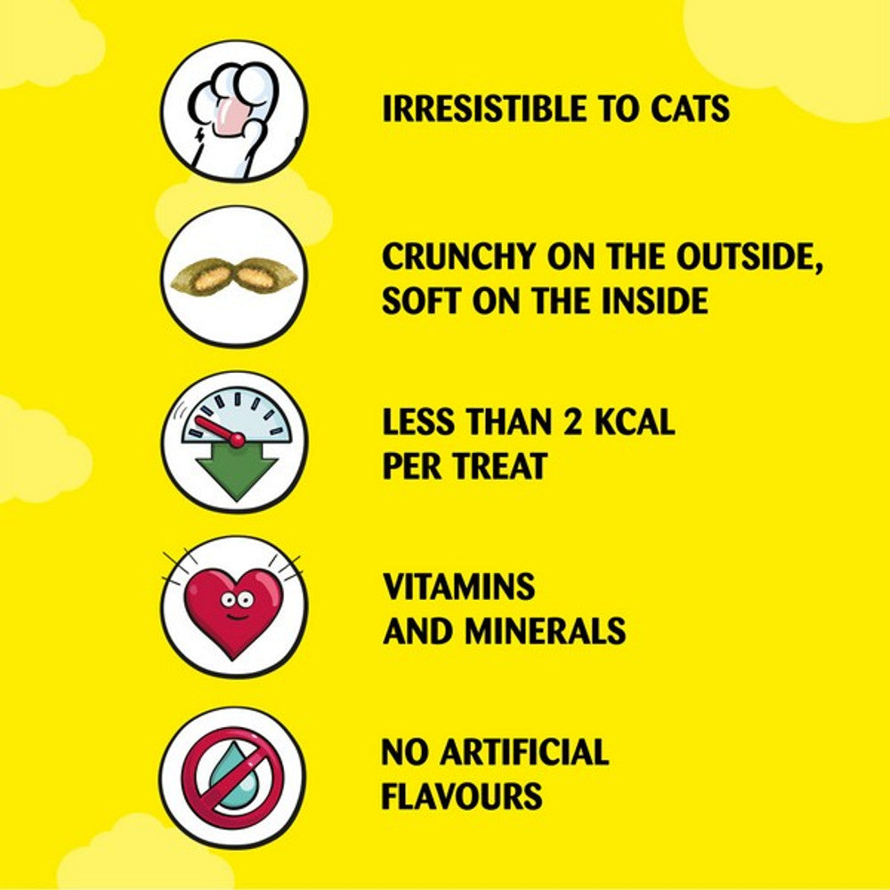Dreamies Cat Treats with Catnip 200g