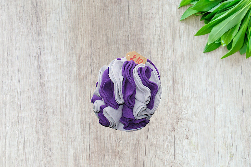 Sniff Ball Toy purple & grey Big