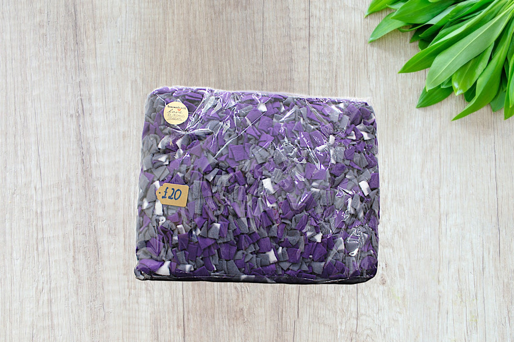 Snuffle Mat, Dog Feeding Mat purple and grey Big