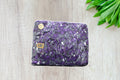 Snuffle Mat, Dog Feeding Mat purple and grey Big