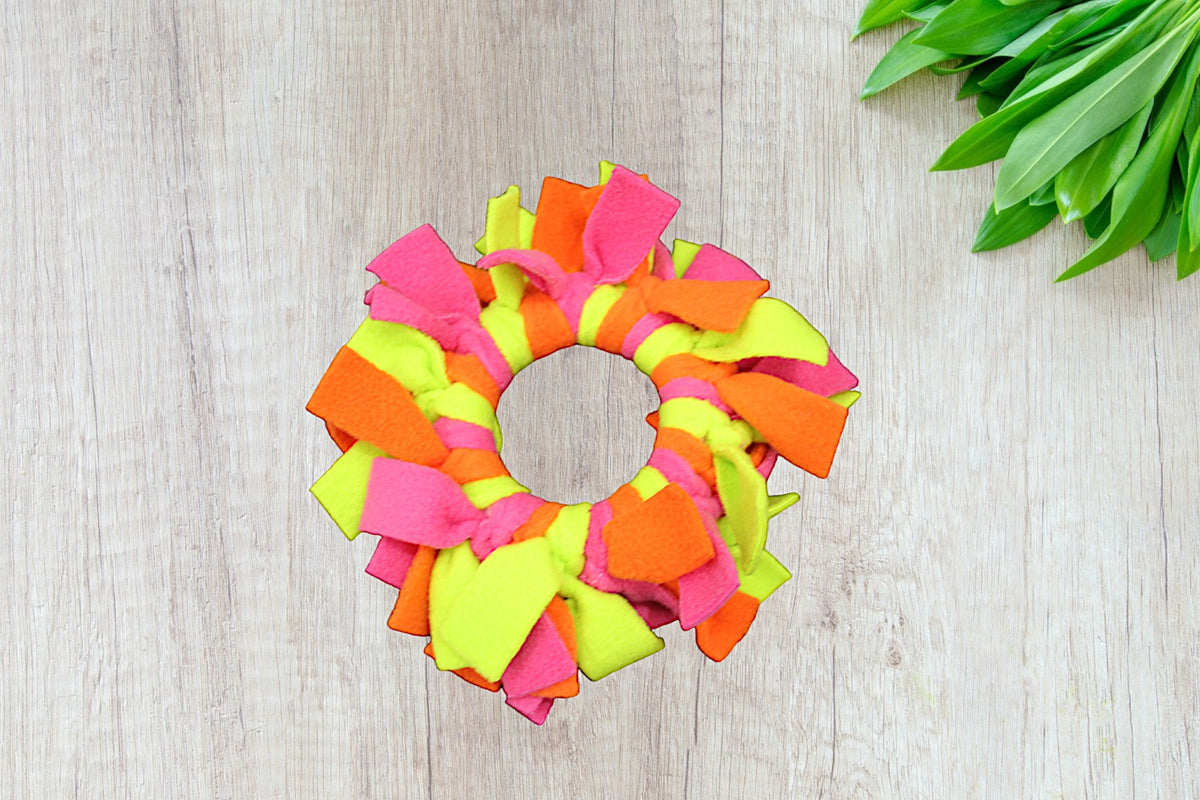 Ring Toy yellow pink orange Small