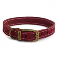 Timberwolf Leather Collar Raspberry 45-54cm Size 6