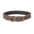 Timberwolf Leather Collar Sable 39-48cm Size 5