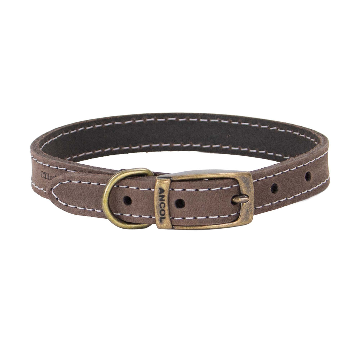 Timberwolf Leather Collar Sable 39-48cm Size 5